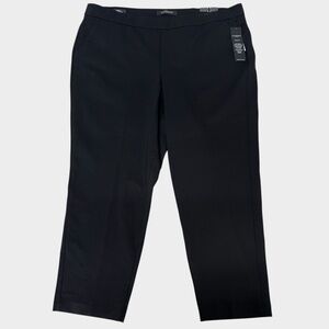 Liverpool Los Angeles Pants Womens 22W Black Kayla Pull-On Trouser Ponte Stretch